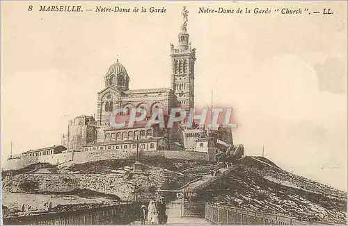 Cartes postales Marseille Notre Dame de la Garde