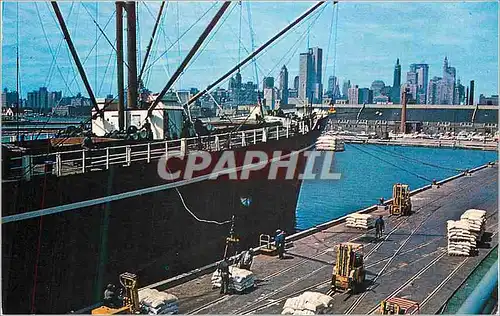 Cartes postales moderne Chicago Skyline Bateau