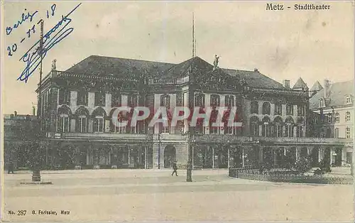 Cartes postales Metz Stadttheater