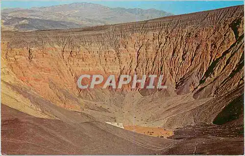 Moderne Karte Vallee de la Mort Ubehebe Crater is a Prominent Feature of the Noth and of Deth Valley