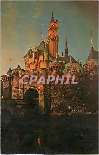 Moderne Karte Speeping Beauty Caste Disneyland