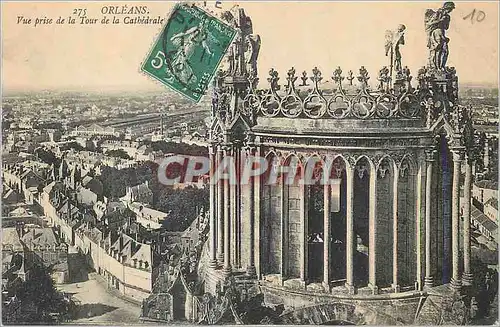 Cartes postales Orleans Vue prise de la Tour de la Cathedrale