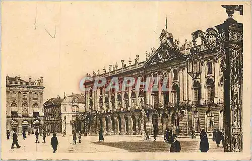 Cartes postales Nancy Place Stanislas Hotel de Ville et Prefecture