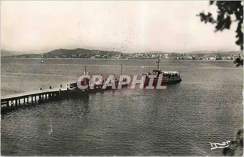 Cartes postales moderne Ile Ste Marguerite (Cannes) Arrivee du Courrier de l'Ile