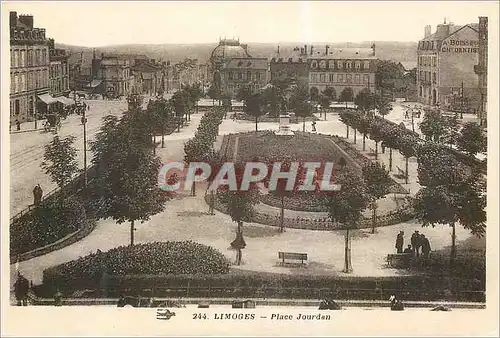 Cartes postales Limoges Place Jourdan
