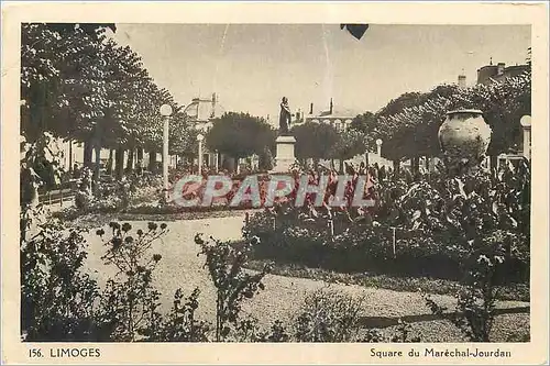 Ansichtskarte AK Limoges Square du Marechal Jourdan