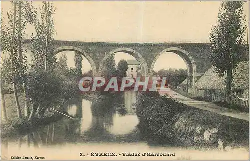 Cartes postales Evreux Viaduc d'Harrouard