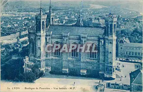 Ansichtskarte AK Lyon Basilique de Fourviere Vue Laterale