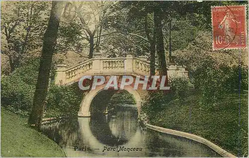 Cartes postales Paris Parc Monceau