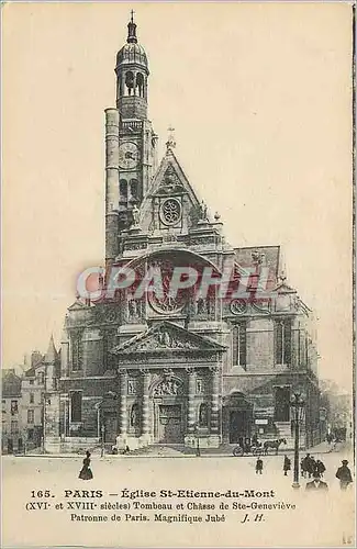 Ansichtskarte AK Paris Eglise St Etienne du Mont (XVIe et XVIIIe Siecle) Tombeau et Chasse de Ste Genevieve