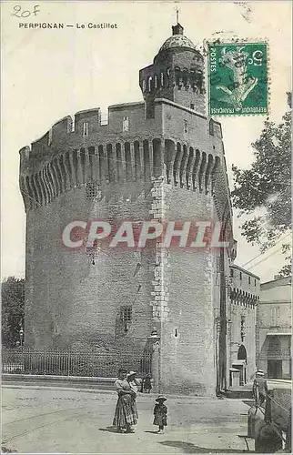 Cartes postales Perpignan Le Castillet
