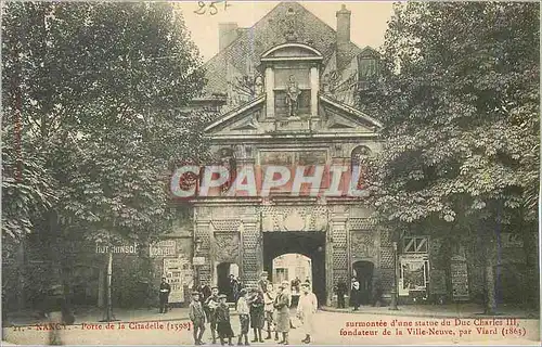 Cartes postales Nancy Porte de la Citadelle (1598) Enfants