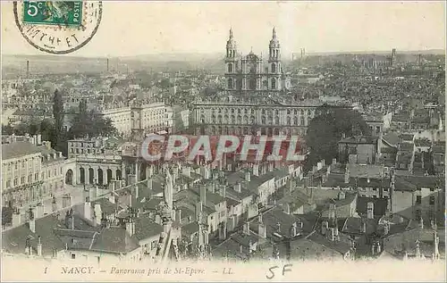 Cartes postales Nancy Panorama pris du Saint Epvre