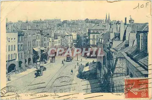 Cartes postales Metz La Place Saint Louis