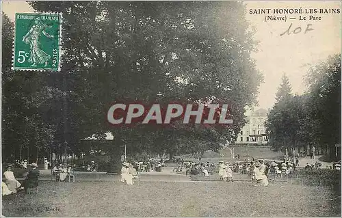 Ansichtskarte AK Saint Honore les Bains (Nievre) Le Parc