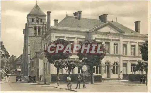 Cartes postales Cosne sur Loire (Nievre) L'Hotel de Ville Eglise et Rue Saint Jacques