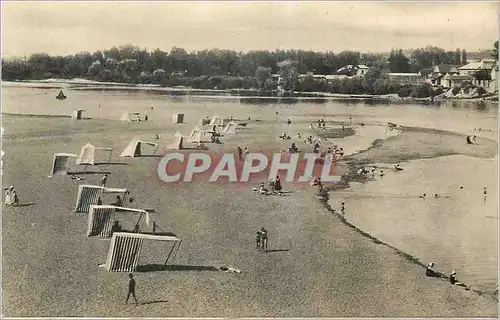 Ansichtskarte AK Cosne sur Loire (Nievre) La Plage