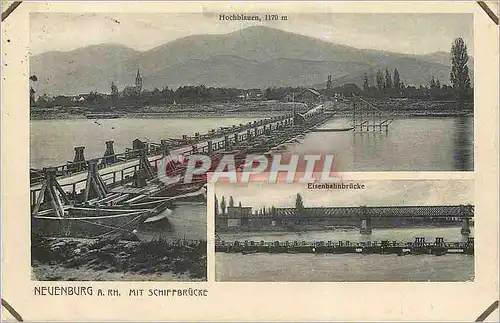 Cartes postales Nevengurg Mit Schiffbrucke