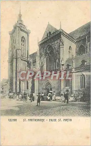 Cartes postales Colmar St Martinskirche Eglise St Martin