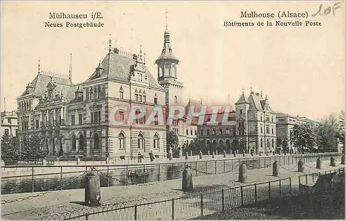 Cartes postales Mulhouse (Alsace) Batiments de la Nouvelle Poste