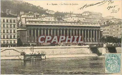 Cartes postales Lyon Le Palais de Justice