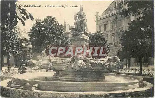 Ansichtskarte AK Marseille Fontaine Estrangin