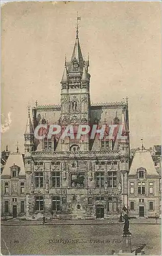 Cartes postales Compiegne L'Hotel de Ville