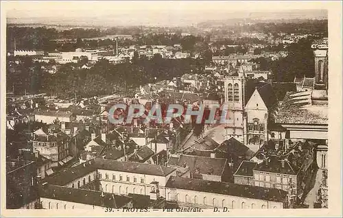 Cartes postales Troyes Vue Generale