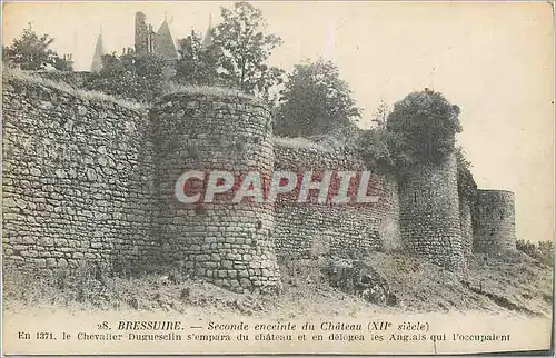 Cartes postales Bressuire Seconde Enceinte du Chateau (XIIe Siecle)