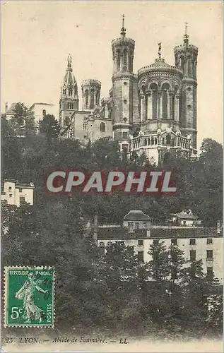 Cartes postales Lyon Abside Fourviere