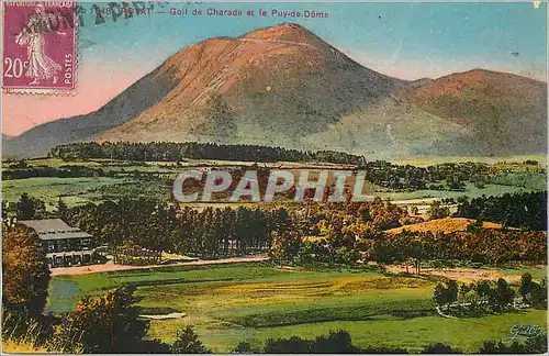 Cartes postales Royat Golf de Charade et le Puy de Dome