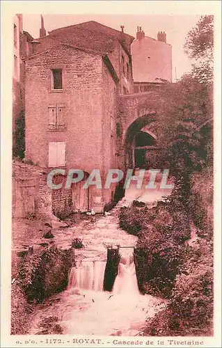 Cartes postales Royat Cascade de la Tiretaine