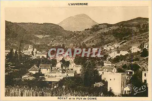 Cartes postales Royat et le Puy de Dome L'Auvergne
