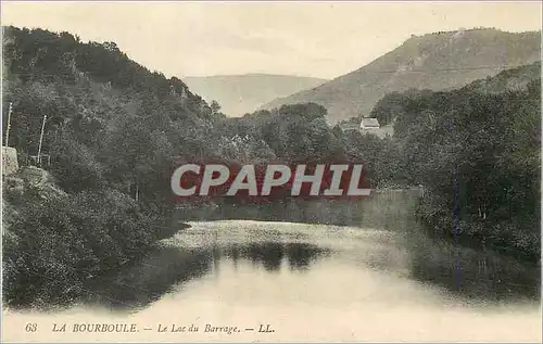 Ansichtskarte AK La Bourboule Le Lac du Barrage