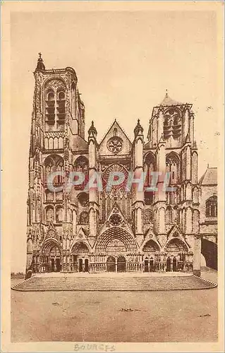 Cartes postales Bourges La Cathedrale