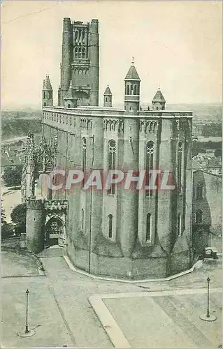 Ansichtskarte AK Albi La Cathedrale Ste Cecile L'Abside