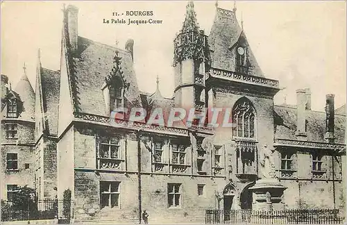Cartes postales Bourges Le Palais Jacques Coeur