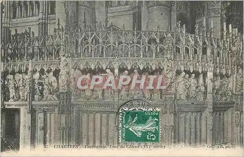 Cartes postales Chartres Cathedrale Tour du Choeur (XVIe Siecle)