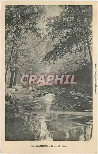 Cartes postales St Chamond Bords du Gier