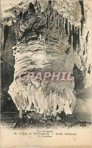 Cartes postales Grottes de Betharram Les Pyrenees Partie Inferieure Le Bourdon