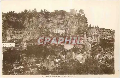 Cartes postales Roc Amadour Vue Generale