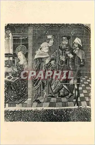 Cartes postales Beaune (Cote d'Or) Eglise Notre Dame Tapisserie Histoire de la Vierge Les Fiancailles de la Vier