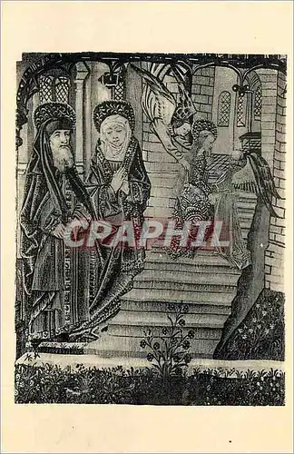 Cartes postales Beaune (Cote d'Or) Eglise Notre Dame Tapisserie Histoire de la Vierge
