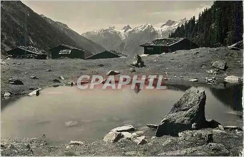 Moderne Karte Lotschental Alpe Fafler Niven Faldum Resti Rothorn