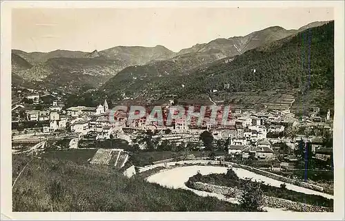 Cartes postales moderne Sospel (A M) Vue Panoramique et les Lacets de la Route de Menton