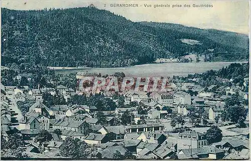 Cartes postales Gerardmer Vue Generale prise des Gouttridos