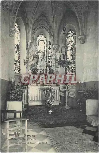 Cartes postales Nevers Tombeau de Bernadette au Couvent Saint Gildard