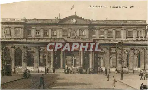 Cartes postales Bordeaux l'Hotel de Ville