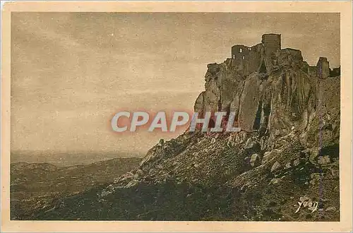 Cartes postales Paysages et Pierres de Provence La Douce France Les Ruines du Chateau des Baux