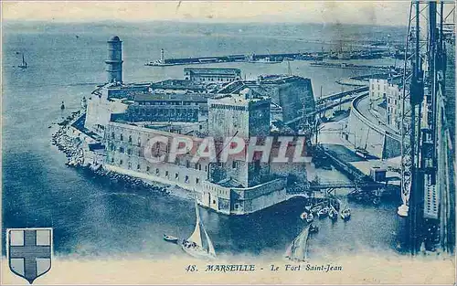 Cartes postales Marseille Le Fort Saint Jean